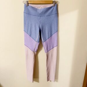 Outdoor Voices Womens Blue Pink Purple Leggings Size Small Activewear Gym